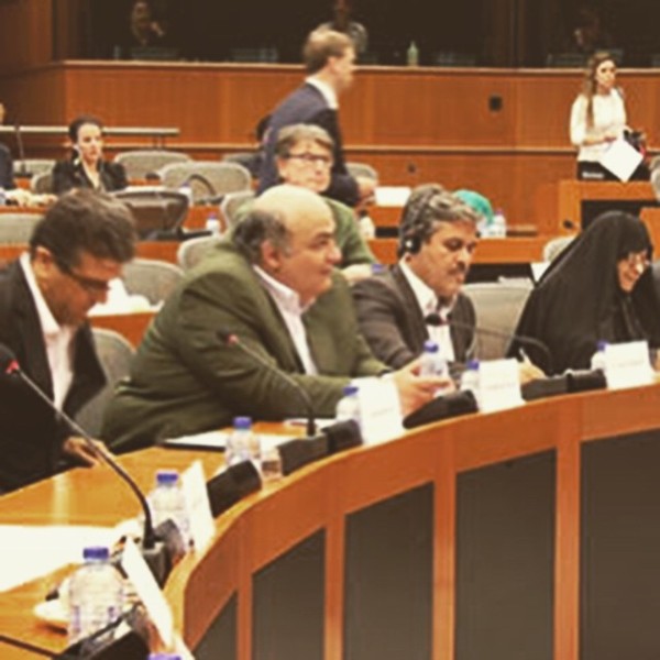 حضور غلام رضا تاجگردون در جلسات اتحادیه اروپا