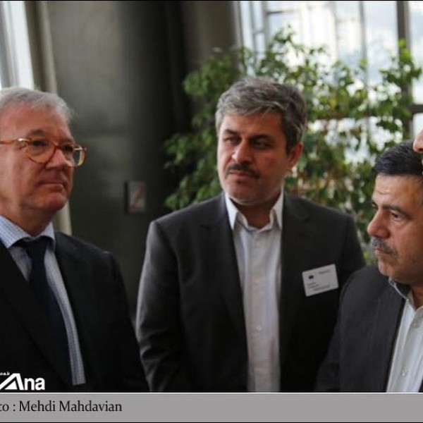 حضور غلام رضا تاجگردون در جلسات اتحادیه اروپا