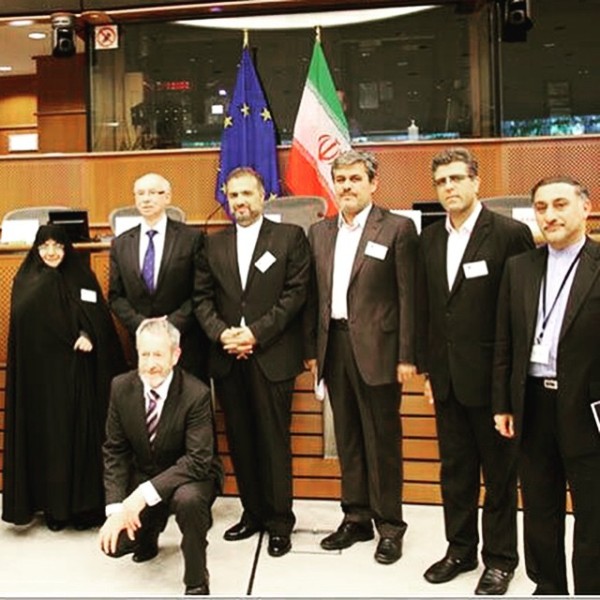 حضور غلام رضا تاجگردون در جلسات اتحادیه اروپا