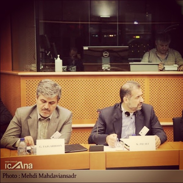 حضور غلام رضا تاجگردون در جلسات اتحادیه اروپا