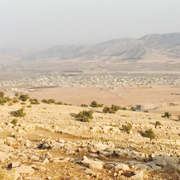 از بالای کوه دهک و بر فراز باشت