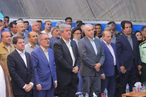 آغاز عملیات اجرایی پتروشیمی ستاره گچساران با حضور غلام‌رضا تاجگردون و مدیرعامل شرکت ملی صنایع پتروشیمی کشور