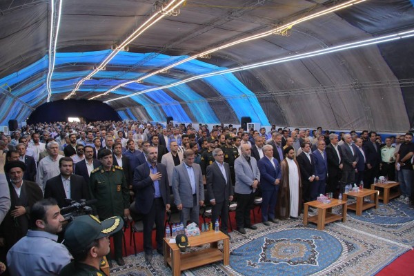  آغاز عملیات اجرایی پتروشیمی ستاره گچساران با حضور غلام‌رضا تاجگردون و مدیرعامل شرکت ملی صنایع پتروشیمی کشور