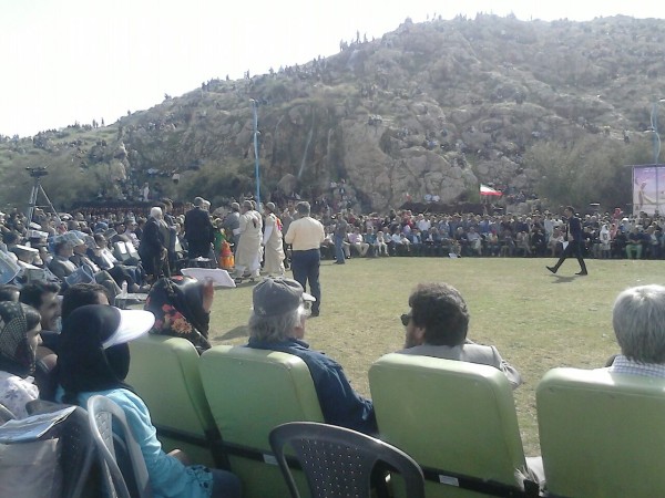 آیین اختتامیه بازی‌های بومی و محلی &quot;مشک و مَلار&quot; در روستای سراب ننیز گچساران برگزار شد