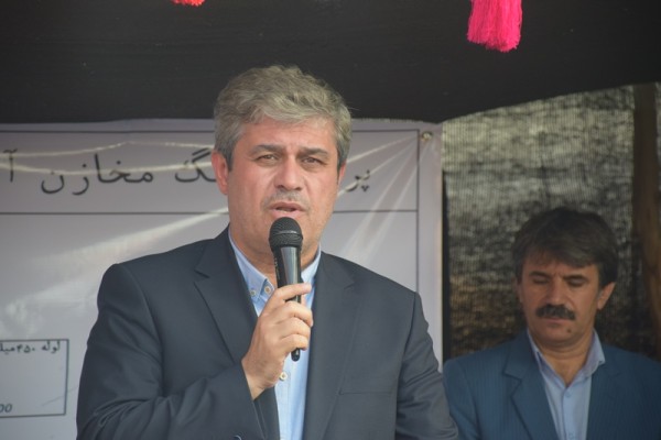 آیین افتتاح فاز دوم پروژه آبرسانی از سد کوثر به گچساران