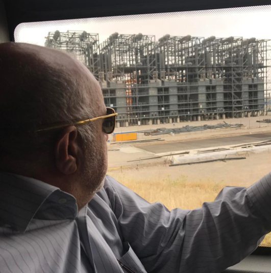 بازدید وزیر نفت از روند ساخت پتروشيمی در حال اجرای گچساران