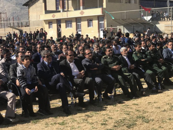 حضور تاجگردون در جشن بزرگ انقلاب در شهر باشت حضور تاجگردون در جشن بزرگ انقلاب در شهر باشت