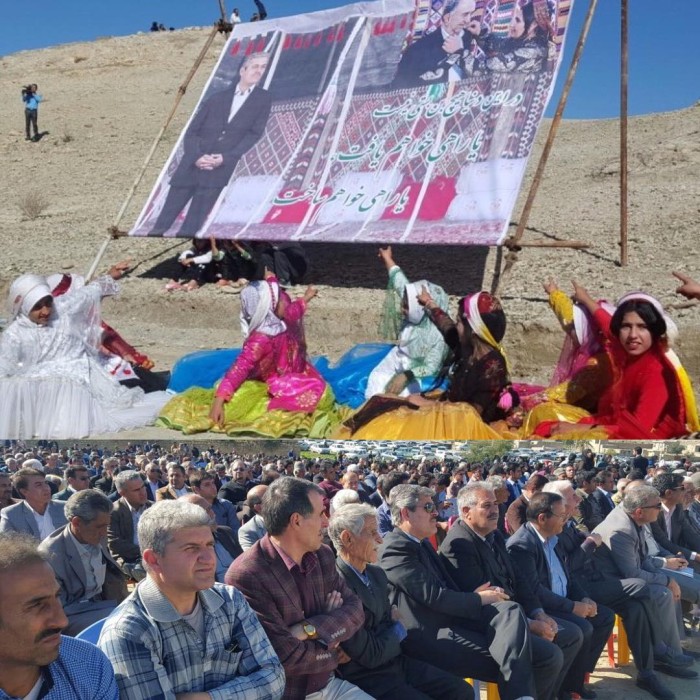 بهره‌برداری از پروژه گازرسانی به روستای باباكلان با حضور غلامرضا تاجگردون