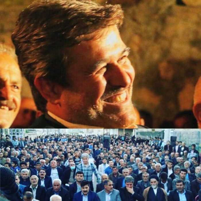 دیدار غلامرضا تاجگردون با سادات زاداحمد باشت