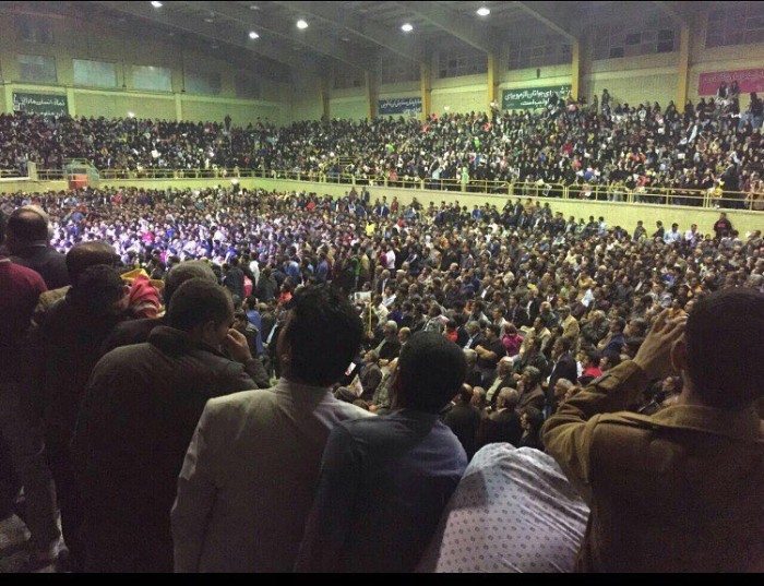 آغاز اولین روز تبلیغات انتخابات با همایش جوانان حامی غلامرضا تاجگردون