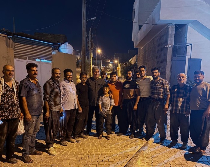بازدید بامدادی تاجگردون از پروژه بهسازی محله لبنان گچساران بازدید بامدادی تاجگردون از پروژه بهسازی محله لبنان گچساران
