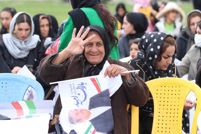 گزارش تصویری همایش بزرگ سادات محترم سرابیز در حمایت از تاج‌گردون