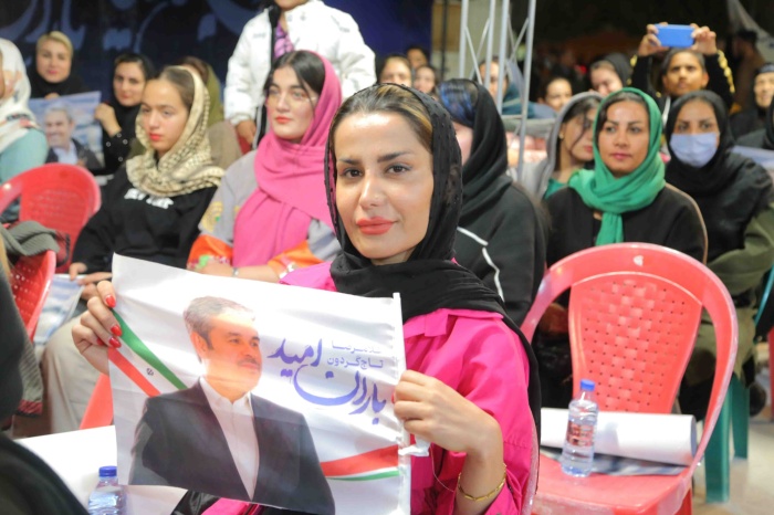 همایش انتخاباتی بانوان با حضور تاج‌گردون