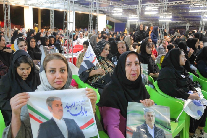 همایش انتخاباتی بانوان با حضور تاج‌گردون
