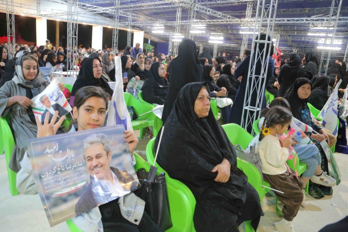 همایش انتخاباتی بانوان با حضور تاج‌گردون
