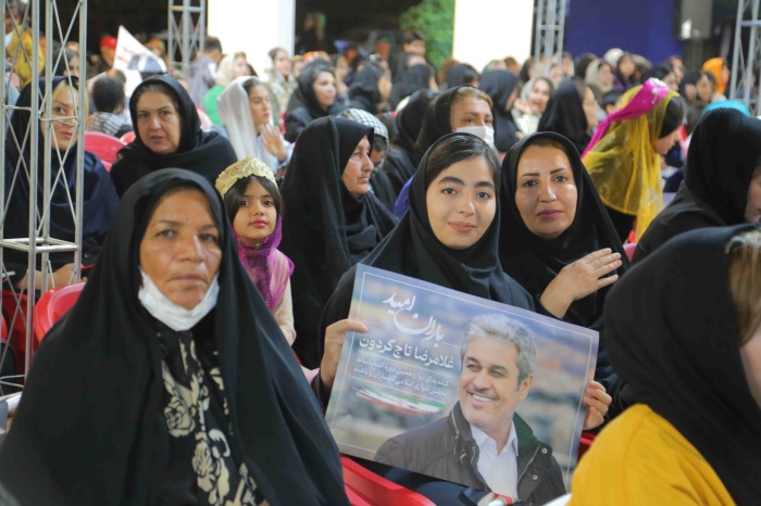 همایش انتخاباتی بانوان با حضور تاج‌گردون
