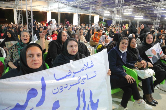 همایش انتخاباتی بانوان با حضور تاج‌گردون