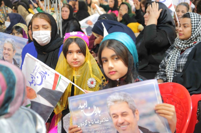 همایش انتخاباتی بانوان با حضور تاج‌گردون