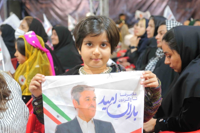 همایش انتخاباتی بانوان با حضور تاج‌گردون