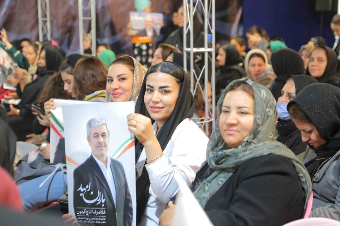 همایش انتخاباتی بانوان با حضور تاج‌گردون
