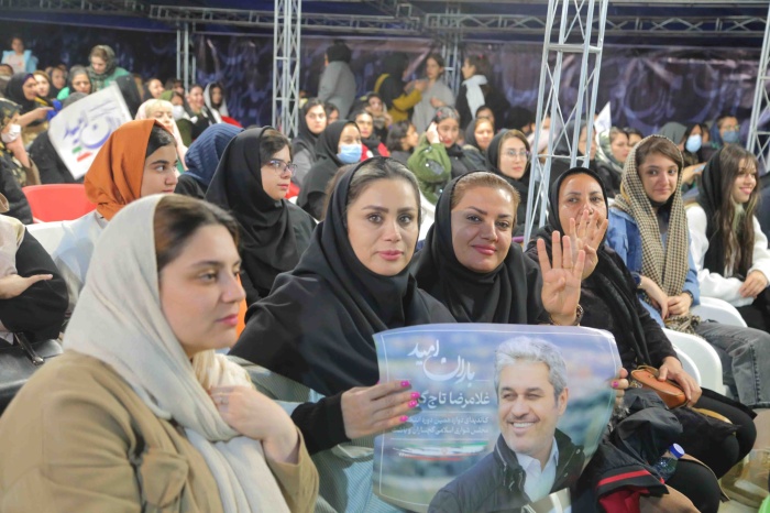 همایش انتخاباتی بانوان با حضور تاج‌گردون