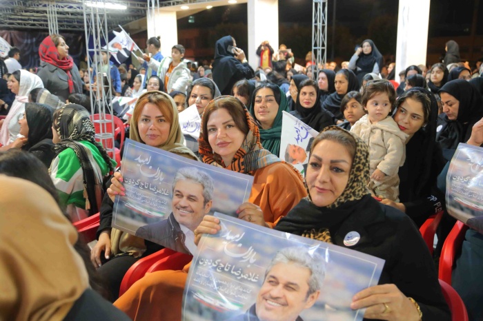 همایش انتخاباتی بانوان با حضور تاج‌گردون