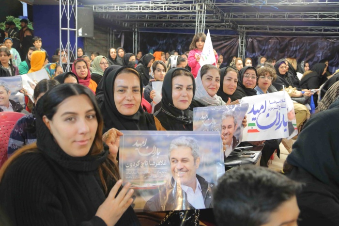 همایش انتخاباتی بانوان با حضور تاج‌گردون