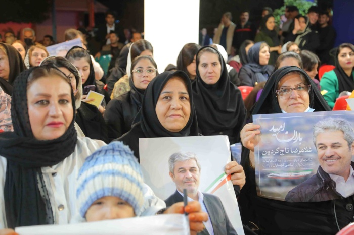 همایش انتخاباتی بانوان با حضور تاج‌گردون
