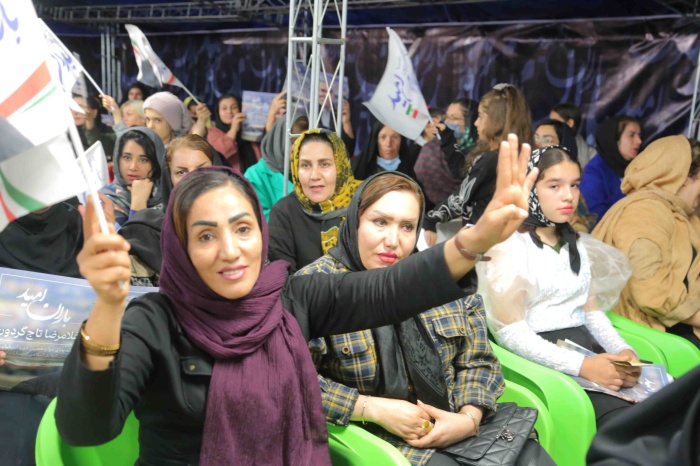 همایش انتخاباتی بانوان با حضور تاج‌گردون