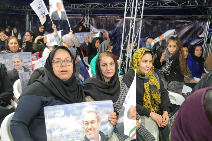 همایش انتخاباتی بانوان با حضور تاج‌گردون