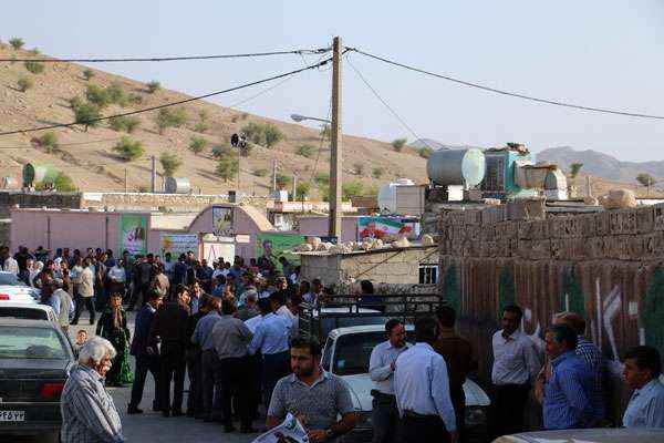 حضور تاجگردون در روستاي سربيشه