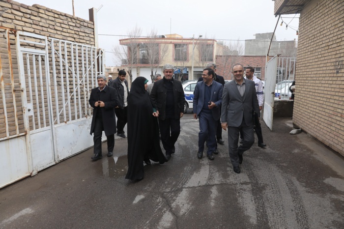 گزارش تصویری بازدید اعضای کمیسیون برنامه و بودجه از بیمارستان در حال احداث افضلیان نایین