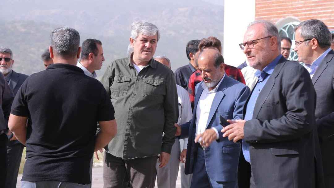 نشست‌های تخصصی و بازدید میدانی غلام‌رضا تاجگردون و مدیرعامل آبفای کشور از پروژه‌های آب و فاضلاب گچساران و باشت