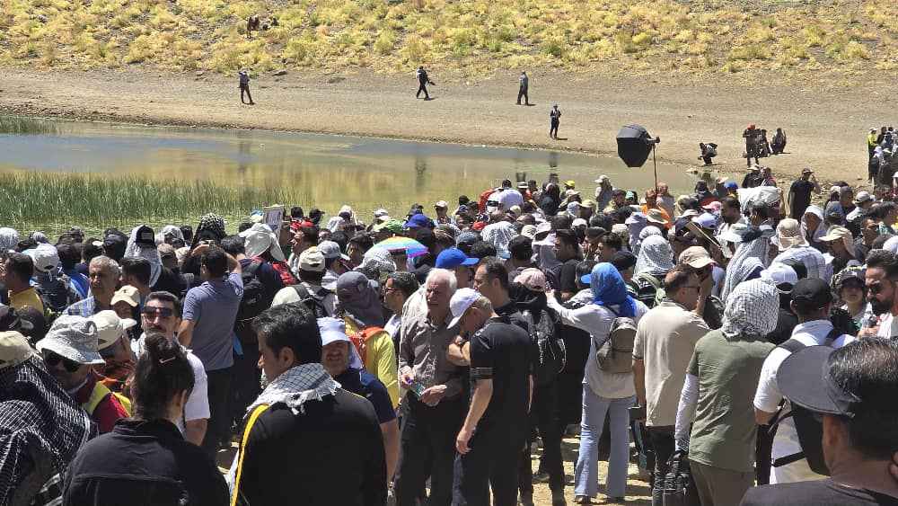 گزارش تصویری همایش مردمی کوه‌گل به مناسبت گرامیداشت سالروز آزادسازی خرمشهر