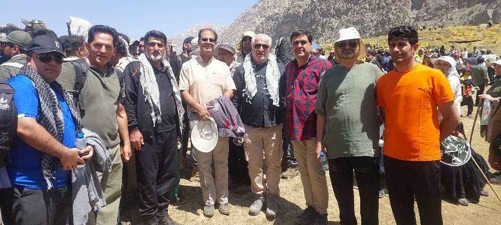 گزارش تصویری همایش مردمی کوه‌گل به مناسبت گرامیداشت سالروز آزادسازی خرمشهر