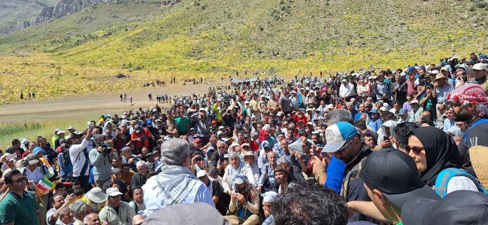 گزارش تصویری همایش مردمی کوه‌گل به مناسبت گرامیداشت سالروز آزادسازی خرمشهر
