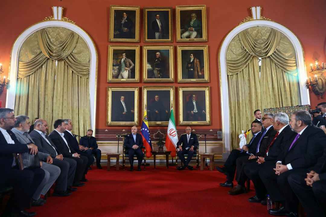 دیدار هیأت پارلمانی ایران با رییس مجلس ونزوئلا