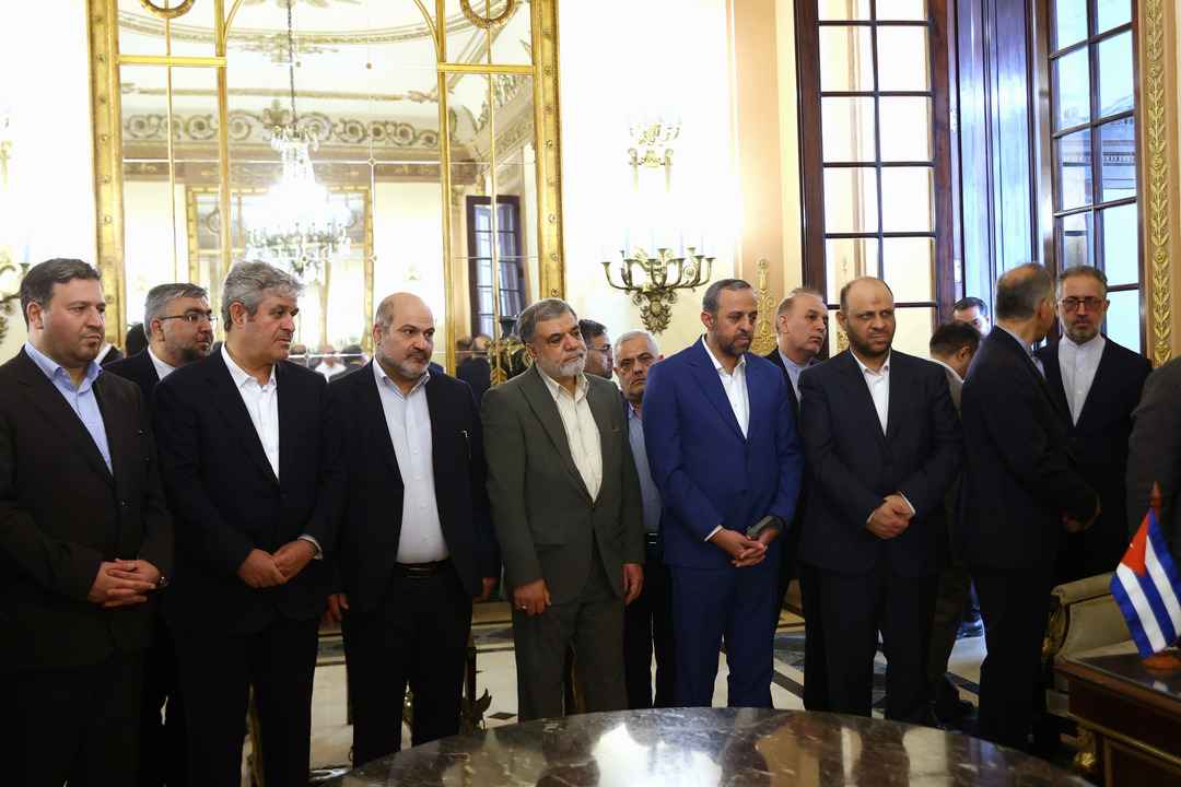 دیدار هیأت پارلمانی ایران با لاسو هرناندز، رئیس مجلس کوبا