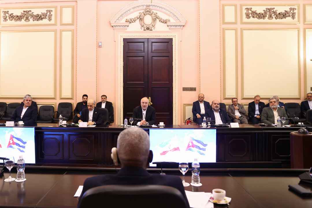 دیدار هیأت پارلمانی ایران با لاسو هرناندز، رئیس مجلس کوبا