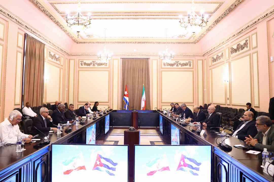 دیدار هیأت پارلمانی ایران با لاسو هرناندز، رئیس مجلس کوبا