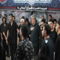 حضور غلامرضا تاجگردون در هیأت‌های عزاداری شب‌های تاسوعا و عاشورا در گچساران و باشت