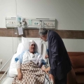 عیادت مسئولان از غلامرضا تاجگردون در بیمارستان به روایت تصویر عیادت مسئولان از غلامرضا تاجگردون در بیمارستان به روایت تصویر