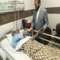 عیادت مسئولان از غلامرضا تاجگردون در بیمارستان به روایت تصویر عیادت مسئولان از غلامرضا تاجگردون در بیمارستان به روایت تصویر
