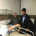 عیادت مسئولان از غلامرضا تاجگردون در بیمارستان به روایت تصویر عیادت مسئولان از غلامرضا تاجگردون در بیمارستان به روایت تصویر