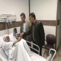 عیادت مسئولان از غلامرضا تاجگردون در بیمارستان به روایت تصویر عیادت مسئولان از غلامرضا تاجگردون در بیمارستان به روایت تصویر