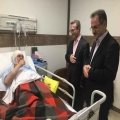 عیادت مسئولان از غلامرضا تاجگردون در بیمارستان به روایت تصویر عیادت مسئولان از غلامرضا تاجگردون در بیمارستان به روایت تصویر