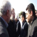 رئیس مجلس شورای اسلامی با استقبال مقامات محلی وارد گچساران شد