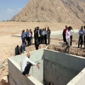 بازدید تاجگردون از طرح ملی انتقال آب به دشت امامزاده جعفر