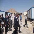بازدید تاجگردون از طرح ملی انتقال آب به دشت امامزاده جعفر