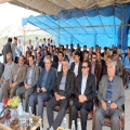 ایستگاه پمپاژ آب کشاورزی چالموره و چاه‌تلخ با حضور وزیر جهاد کشاورزی و غلامرضا تاجگردون افتتاح شد